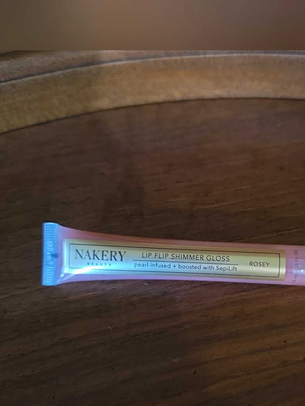 3x Nakery Lip Treatment & Shimmer Gloss, .50oz Each--Sealed/New